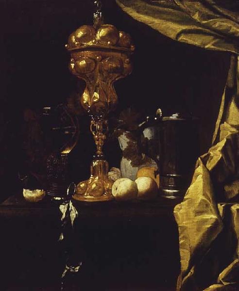 COUWENBERGH, Christiaen van Still Life with a Silver Gilt Cup oil painting picture